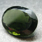Moldavite Tektite Gem Cut Facetted Stone from Czech Republic - 19.50 Carats - 23x17mm