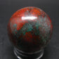 Crimson Cuprite w/ Chrysocola Sphere Ball from Mexico - 1.6" - 119.2 Grams