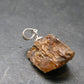 Rare Enstatite Crystal 925 Silver Pendant From Tanzania - 0.8" - 1.87 Grams