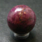 Genuine Ruby Corundum Sphere from India - 1.1" - 40.81 Grams
