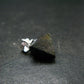 Magnetite Crystal Silver Pendant From Bolivia - 0.7" - 1.66 Grams