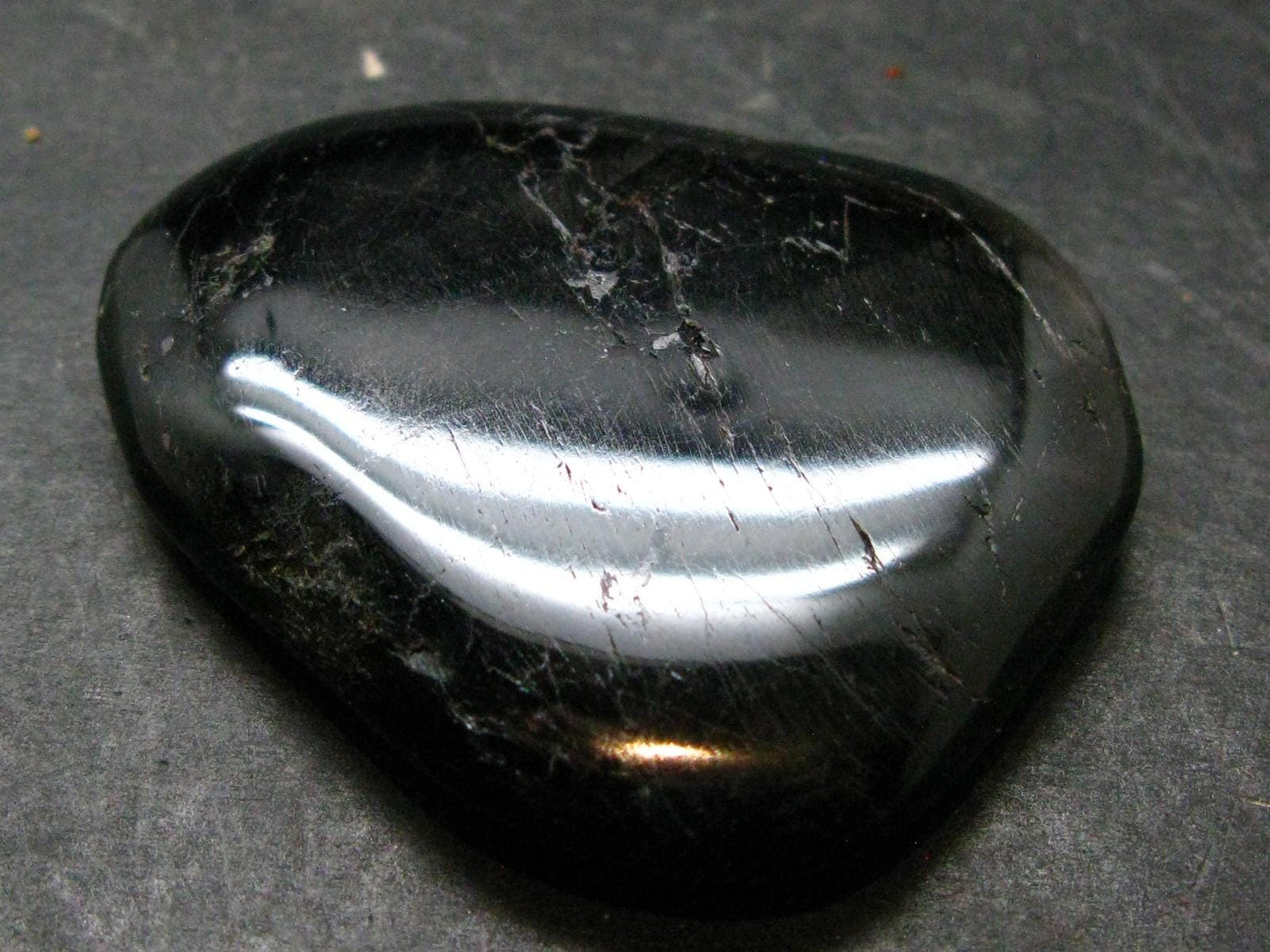 Tumbled Hypersthene Stone From Canada - 1.9"