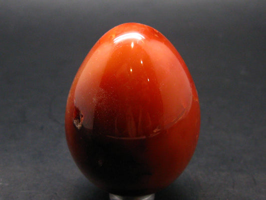 Carnelian Agate Egg From Madagascar - 2.3"