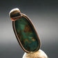 Turquoise Silver Pendant - 1.5" - 5.32 Grams
