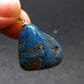 Shattuckite Silver Pendant from Namibia - 1.2" - 9.78 Grams