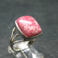 Thulite Silver Pendant From Norway - 5.40 Grams - Size 9