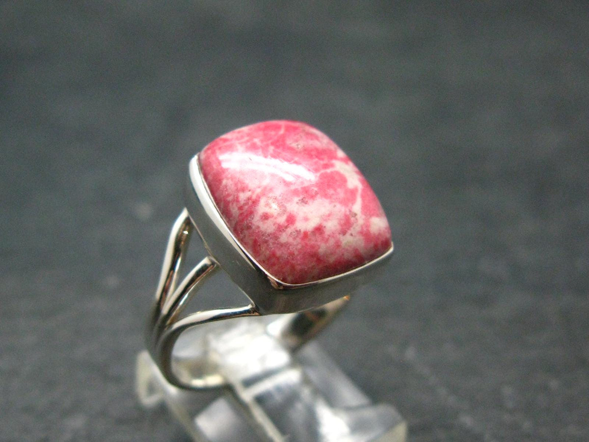 Thulite Silver Pendant From Norway - 5.40 Grams - Size 9