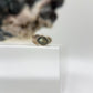 Alexandrite Stud Earrings Color Change Gemstone Silver June Birthstone Minimal Jewelry