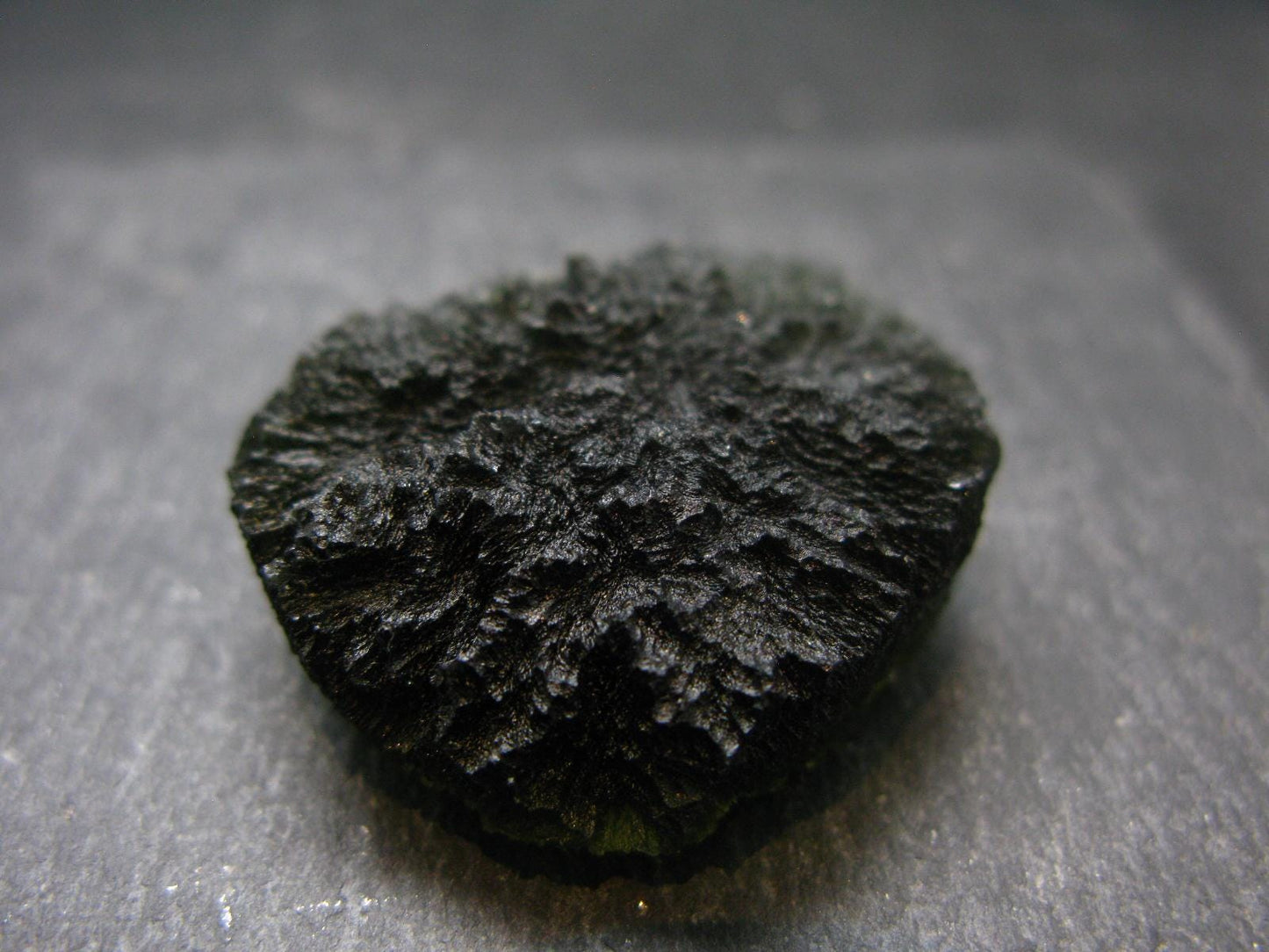 Rare Moldavite Tektite Raw Piece From Czech Republic - 1.4" - 20.4 Grams