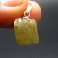 Chrysoberyl Crystal Silver Pendant From Brazil - 2.55 Grams