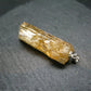 Natural Gemmy Imperial Topaz Crystal Pendant In Sterling Silver From Zambia - 1.5" - 8.38 Grams