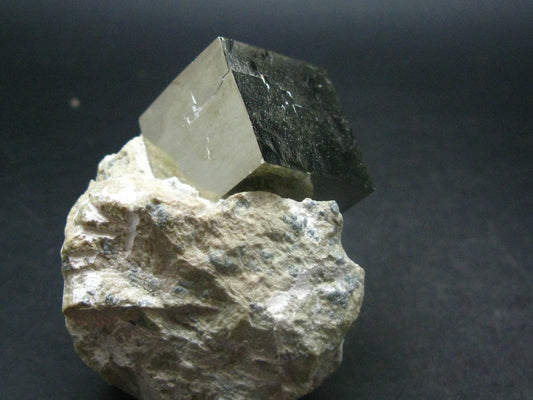 Perfect Pyrite Cube Cluster from Spain - 2.4"