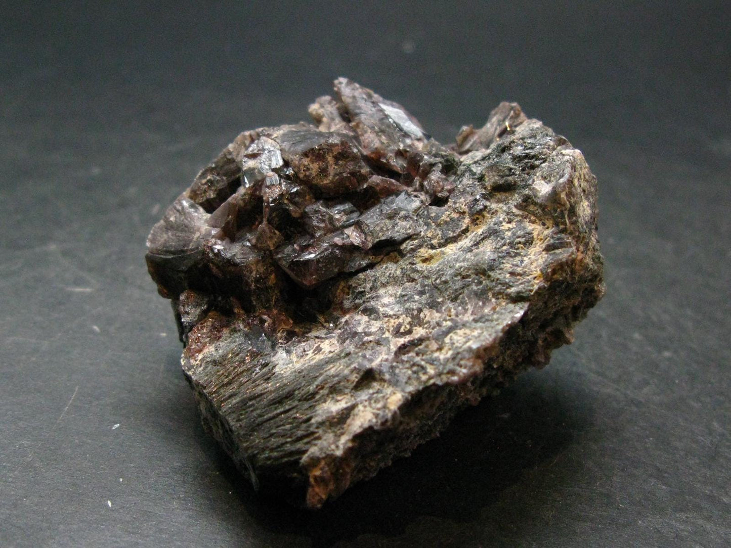 Extremely Rare Axinite Cluster Sphere Ball from Peru - 2.2"