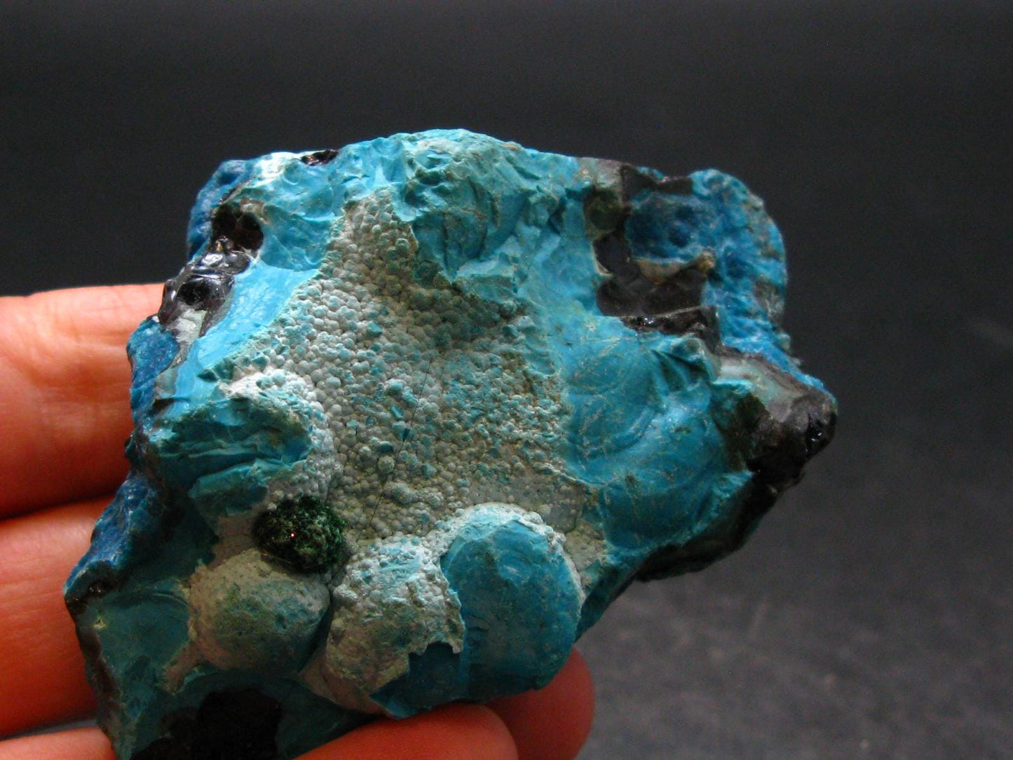 Raw Chrysocola Piece from Peru - 2.8" - 72.93 Grams