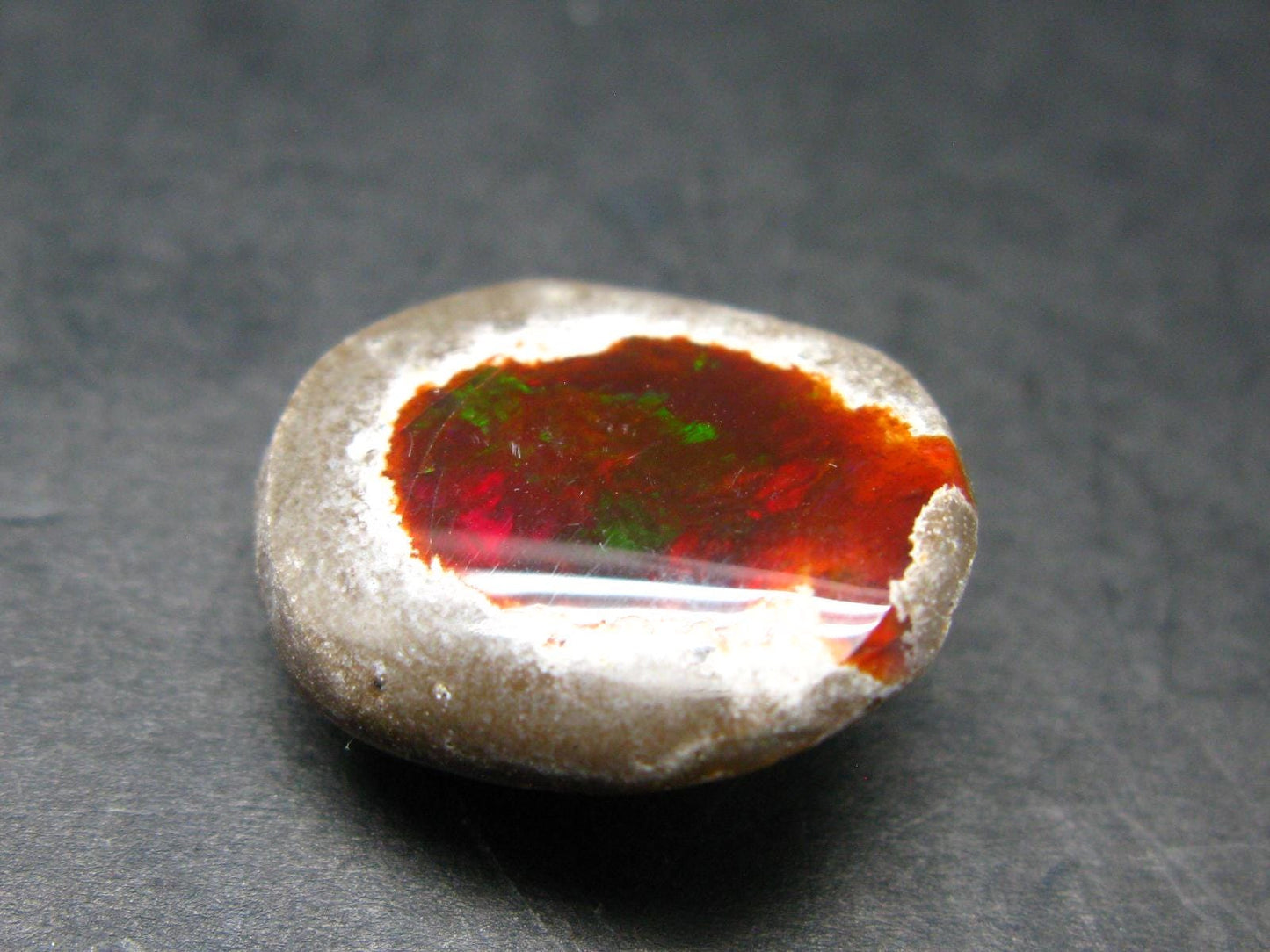 Natural Precious Opal With Play of Color from Ethiopia - 0.8" - 4.08 Grams
