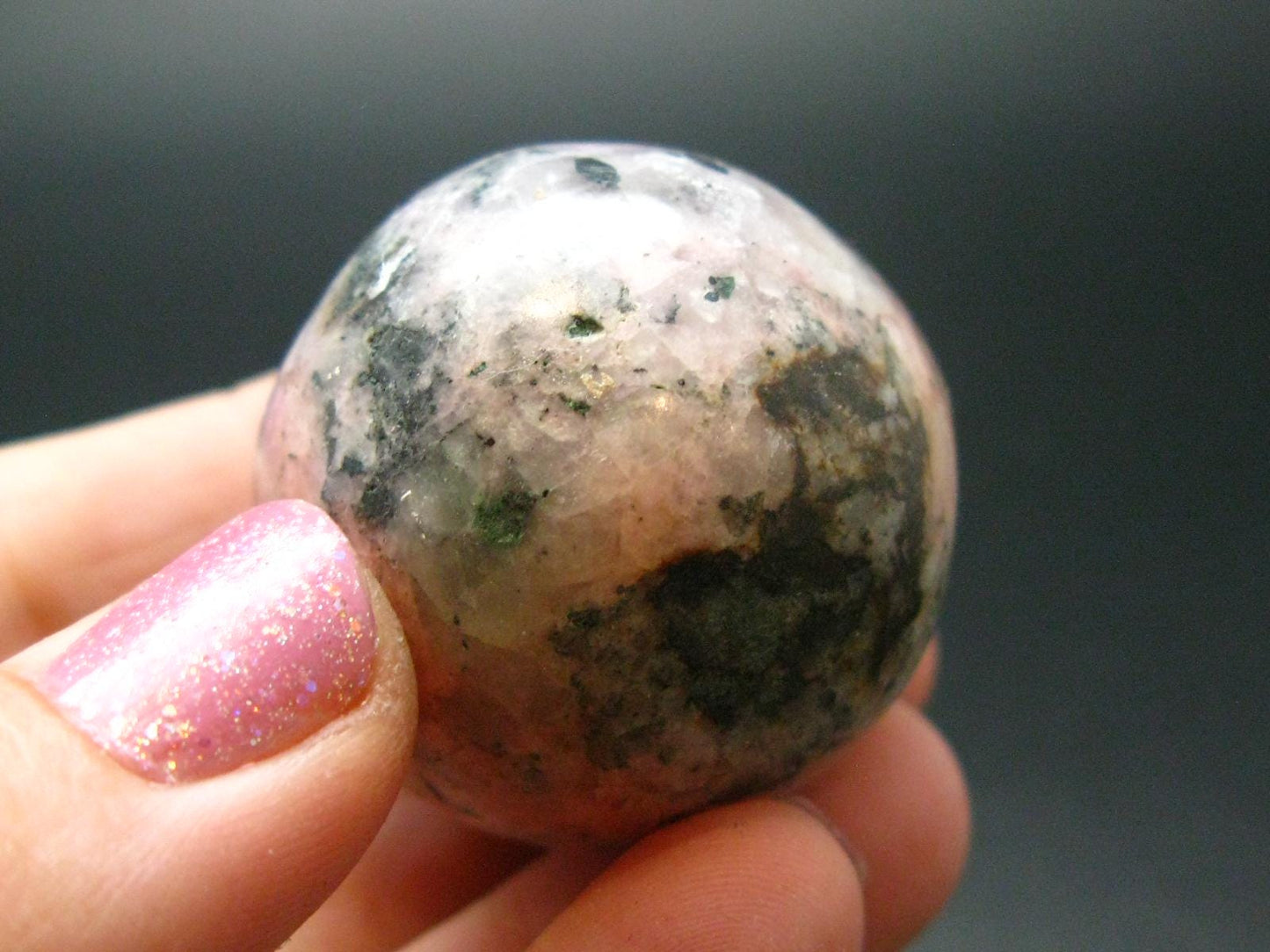 Cobaltocalcite Cobalto Calcite Sphere From Morocco - 1.2"
