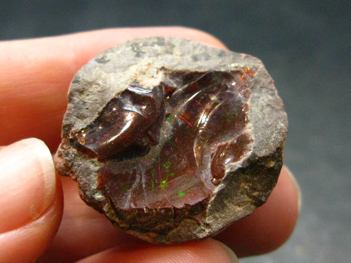 Natural Precious Opal With Play of Color from Ethiopia - 1.1" - 10.05 Grams
