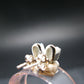Phenakite Phenacite Stud Earrings Sterling Silver From Russia - 1.27 Grams