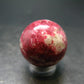 Rare Red Thulite Sphere Ball From Norway - 0.9" - 22.44 Grams