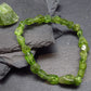 Peridot Genuine Bracelet ~ 7 Inches ~ 10mm Facetted Beads