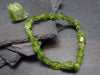 Peridot Genuine Bracelet ~ 7 Inches ~ 10mm Facetted Beads