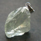 Nice Prasiolite Green Amethyst Sterling Silver Pendant - 1.1" - 24.75 Carats