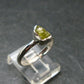 Fire Red Zincite Zinkite 925 Silver Ring from Poland - Size 7 - 1.88 Grams