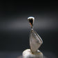 Raw Rare Natrolite Crystal Silver Pendant From Russia - 0.7" - 0.81 Grams