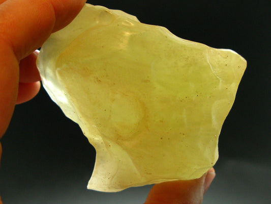 Nice Gem Libyan Tektite Glass From Libya - 52.1 Grams - 2.6"