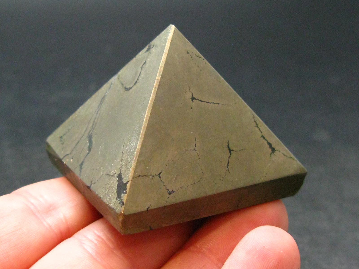 Healers Gold Pyramid From USA - 1.3" - 116.36 Grams