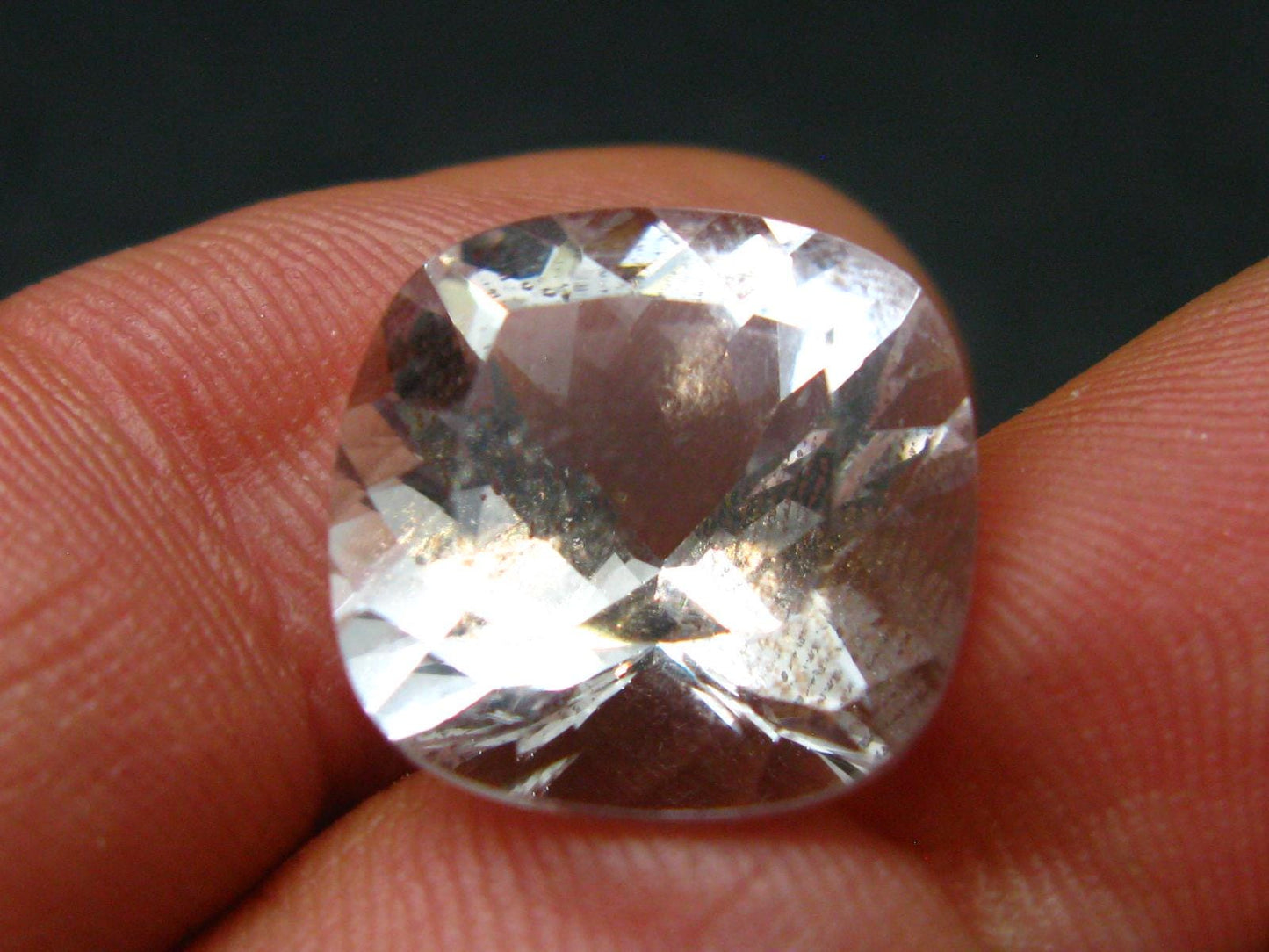 Danburite Gem Facetted Cut Stone From Mexico - 13.79 Carats