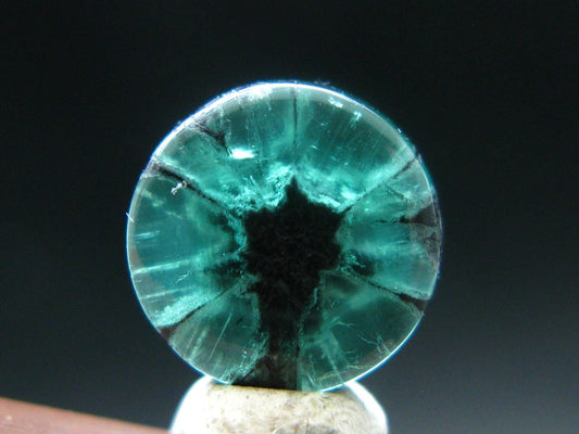 Beautiful Rare Gem Trapiche Emerald From Colombia - 2.97 Carats - 10x10mm