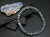 Blue Kyanite Genuine Bracelet ~ 7 Inches ~ 6mm Rondelle Beads