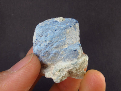 Rare Blue Lazulite Crystal From Georgia USA - 1.1" - 16.8 Grams