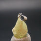 Brazilianite Crystal Silver Pendant From Brazil - 0.7" - 1.9 Grams