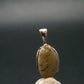 Phenakite Phenacite Crystal Silver Pendant From Russia - 0.7" - 1.14 Grams
