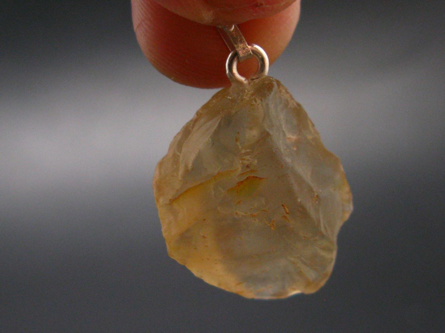 Oregon Sunstone Silver Pendant From USA - 1.1" - 18.70 Carats
