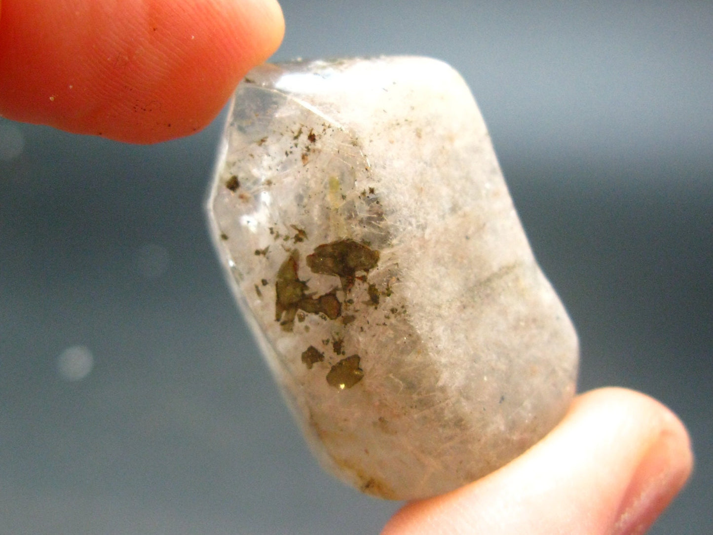 Rare Witches Finger Quartz Crystal Tumble From Zambia - 1.2" - 22.81 Grams