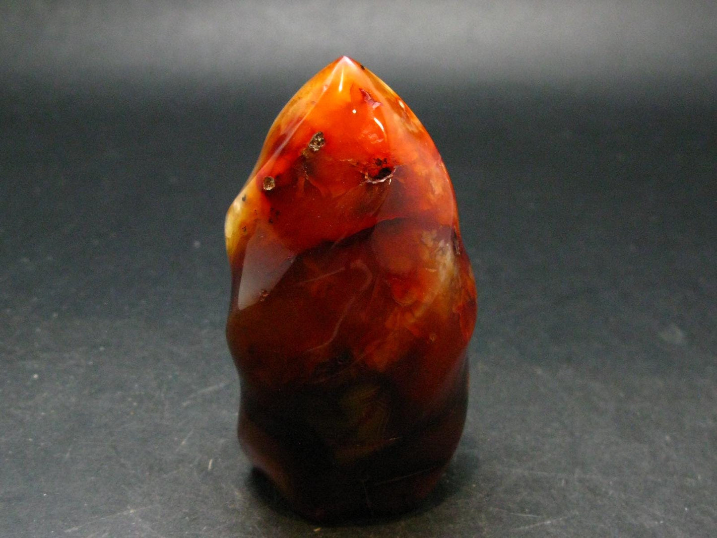 Carnelian Agate Obelisk From Madagascar - 3.2"