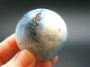 Blue Ice Glacierite Sphere from Indonesia - 1.7" - 139.37 Grams