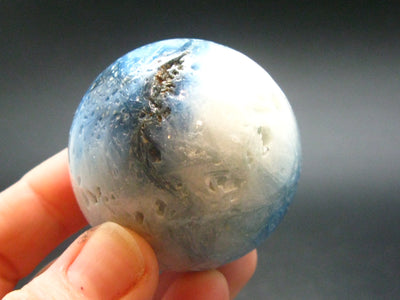 Blue Ice Glacierite Sphere from Indonesia - 1.7" - 139.37 Grams