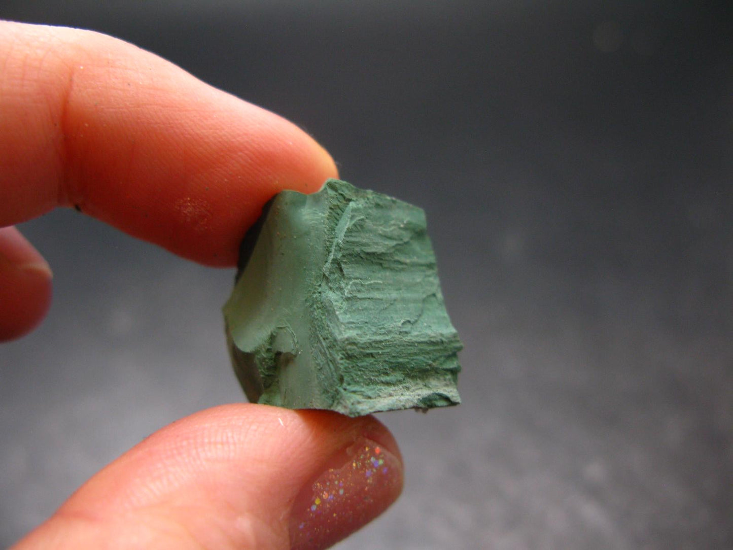 Rare Volkonskoite Raw Piece From Russia - 0.6" - 4.15 Grams