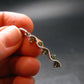 Moldavite Tektite Silver Pendant from Czech Republic - 1.2" - 1.79 Grams