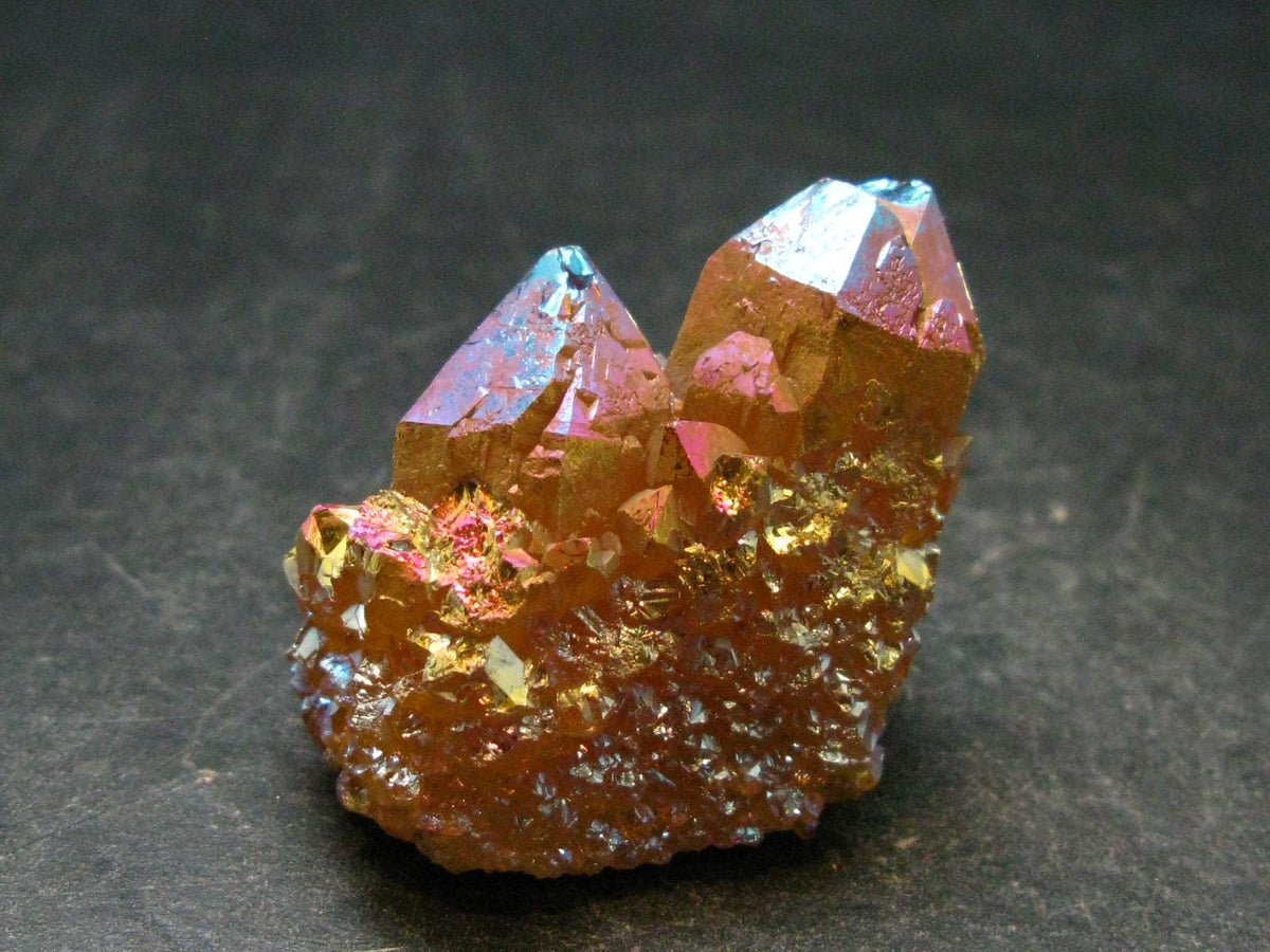 Aura Quartz Cluster From Brazil - 1.3" - 24.40 Grams