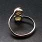 Rare Agni Gold Danburite Silver Ring From Tanzania - 2.15 Grams - size 7
