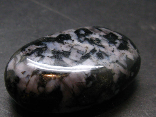 Gabbro Mystic Merlinite Tumbled Piece From Indian Ocean - 2.0"