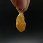 Heliodor (Yellow Beryl) Crystal Silver Pendant From Brazil - 1.2" - 2.77 Grams