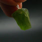 Peridot Olivine Pendant in SS From Arizona - 0.8" - 2.89 Grams