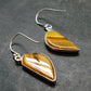 Tiger Eye Earrings - 3.59 Grams