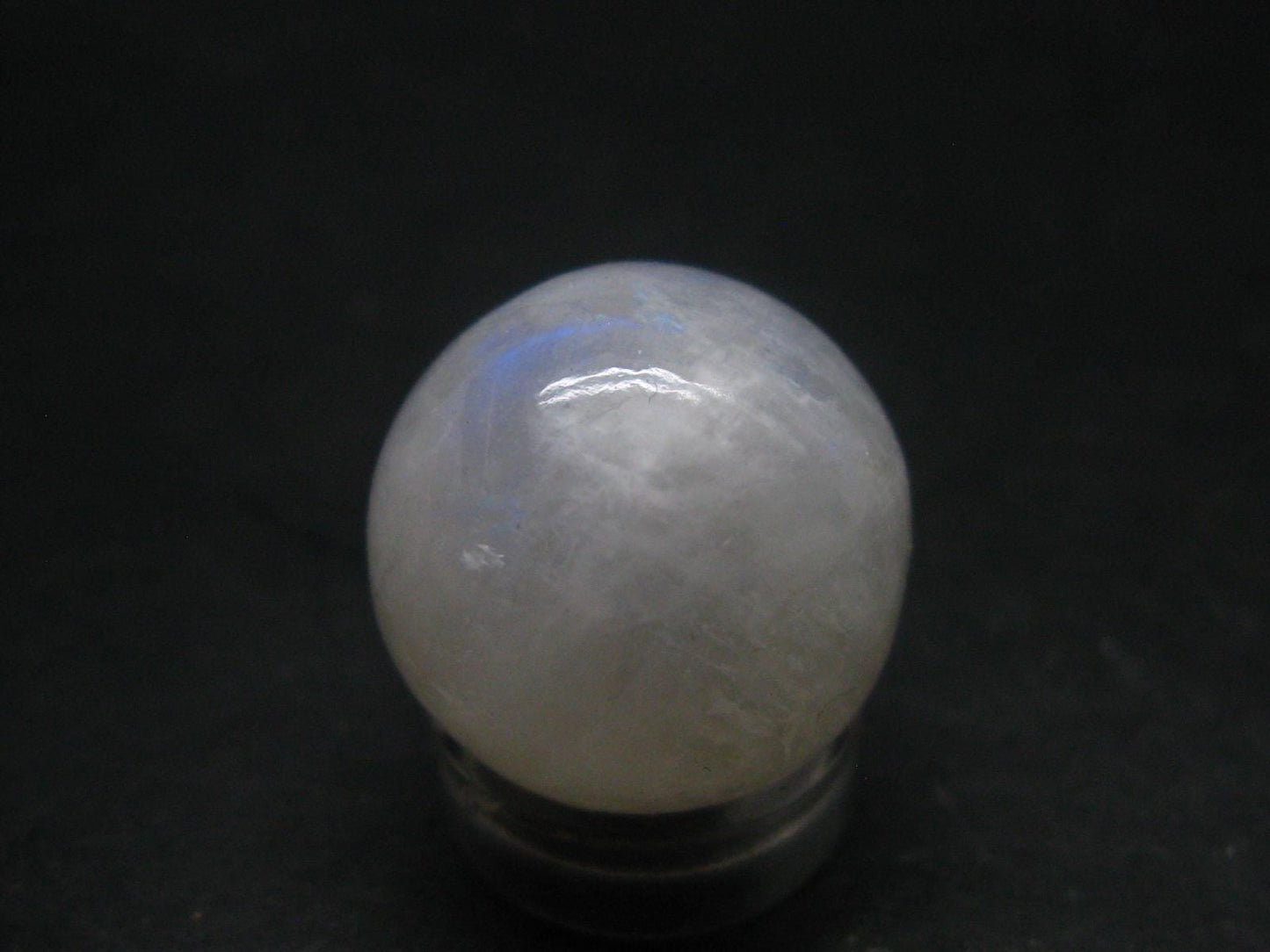 Gem Moonstone Sphere from India - 0.8" - 9.4 Grams